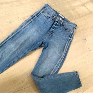 Good American Athletic Stripe Jeans